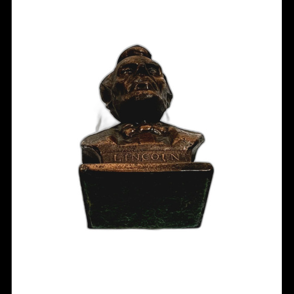 VTG 1940s Washington DC Souvenirs US Capitol Founding Fathers Metal Bronze Color - Picture 8 of 9